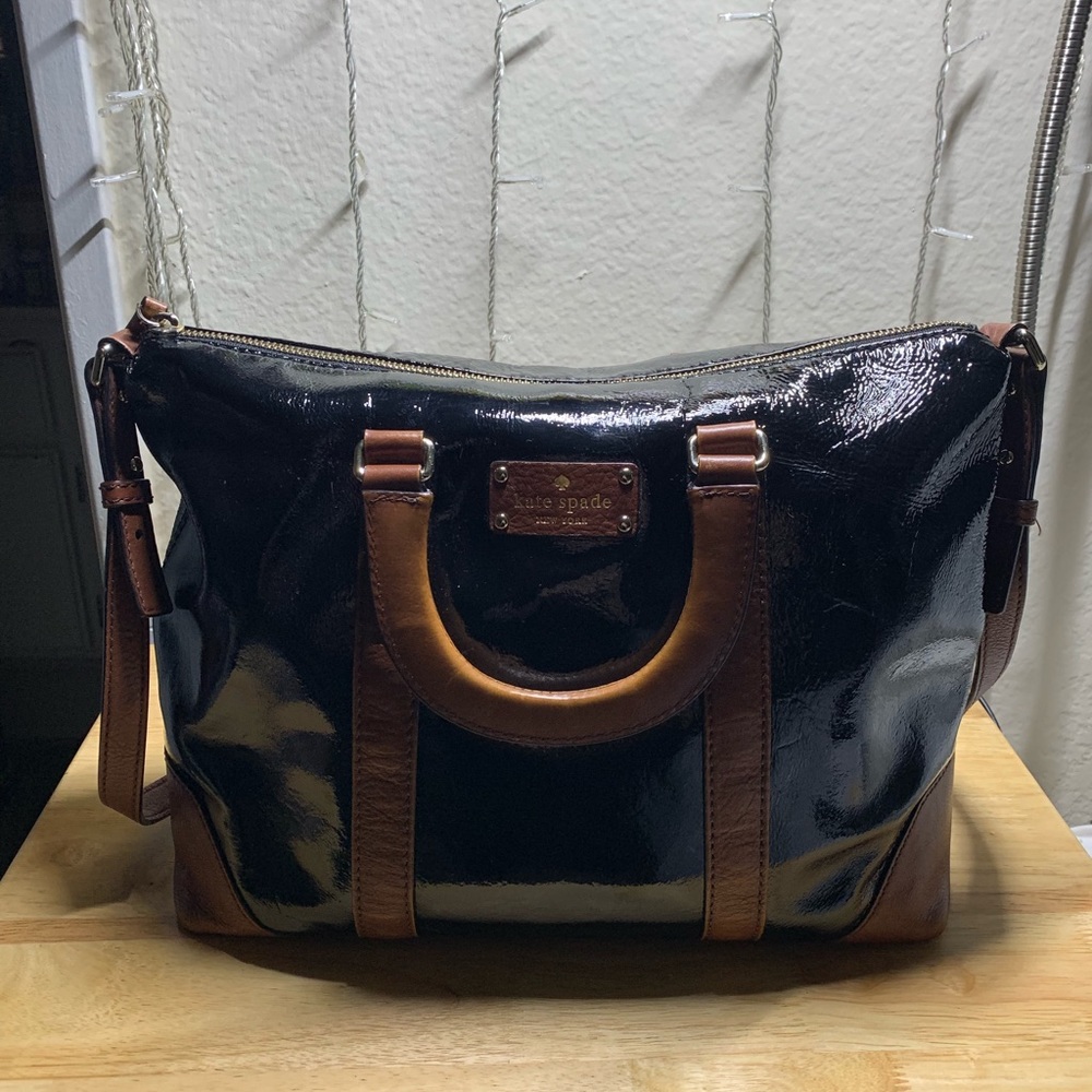 Kate Spade Barclay Street Jacks Leather Satchel